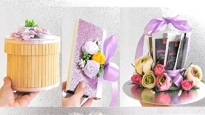 ПОДАРОК на 8 МАРТА своими руками DIY GIFT on March 8 do it yourself Букет  из конфет - YouTube | Поделки из цветов, Букет из конфет, Поделки в виде  птиц