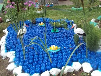 16 ideas of garden crafts. Crafts for giving - YouTube