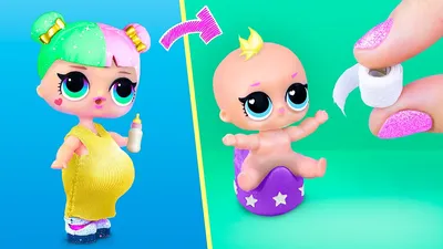 New Lol OMG Sweets doll | Бумажные куклы, Детские подарки, Поделки