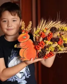 Объемная аппликация на тему осень из бумаги "Мухоморы". DIY Autumn crafts  from paper. Mushroom - YouTube