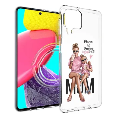 Чехол MyPads Мама-мечты женский для Samsung Galaxy M53 (SM-M536) - купить в  Москве, цены на Мегамаркет