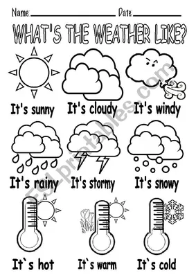 Картинки погода на английском для детей (66 фото) » Картинки и статусы про  окружающий мир вокруг