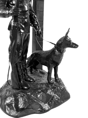Памятник "пограничнику с собакой" - APPREAL
