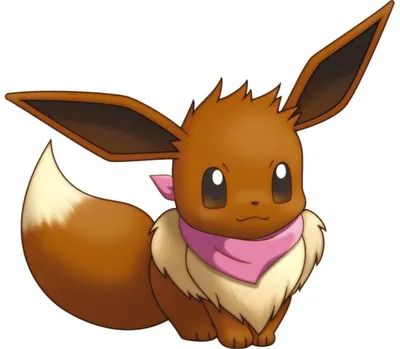 Значок деревянный Pokemon: Иви J357