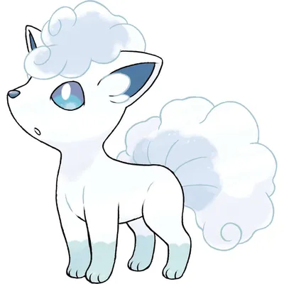 Vulpix :: Pokémon Art :: b-epon :: Pokémon (Покемоны) :: Alola :: фэндомы /  картинки, гифки, прикольные комиксы, интересные статьи по теме.