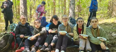 Поход в лес в Казани с детьми