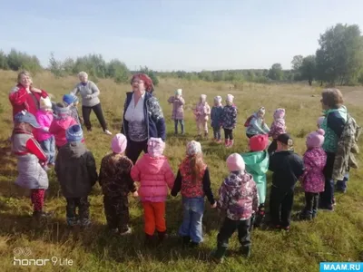 Фотоотчет «Туристический поход на природу» в старшей группе (11 фото).  Воспитателям детских садов, школьным учителям и педагогам - Маам.ру