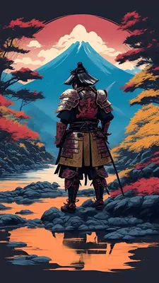 Fuji Samurai iPhone Wallpaper 4K — Обои для iPhone: Обои для iPhone в 2023 году | Самурайские обои, Японские произведения искусства, Самурайские произведения искусства