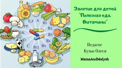 Полезной еды для детей картинки