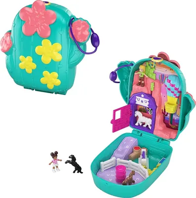 Polly Pocket Doggy Birthday Bash Compact - Playpolis