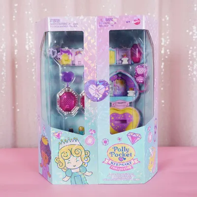 Polly Pocket Purse Compacts: Pineapple, Rainbow, Seashell | Kerchie