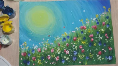 Картинки весенняя поляна с цветами для детей (69 фото) » Картинки и статусы  про окружающий мир вокруг