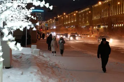 В Норильске заканчивается полярная ночь.