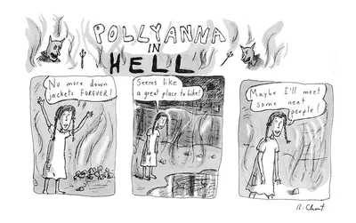 Pollyanna In Hell Drawing by Roz Chast - Fine Art America