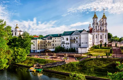 Памятник кривичам в Полоцке | Планета Беларусь