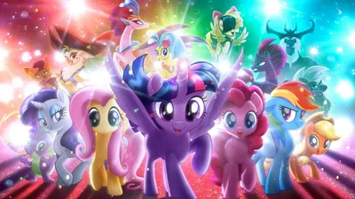 My Little Pony Май Литл Пони MY LITTLE PONY единороги Селестия Искорка