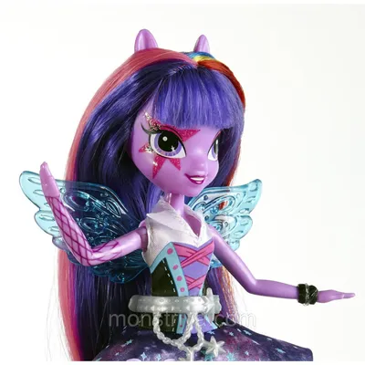 Hasbro My Little Pony Equestria Girls Twilight Sparkle Classic Style Doll -  «Equestria Girls "Дружба - это чудо": у наших куколок новая подружка -  красавица и умница Искорка. Детальный обзор, сравнение с