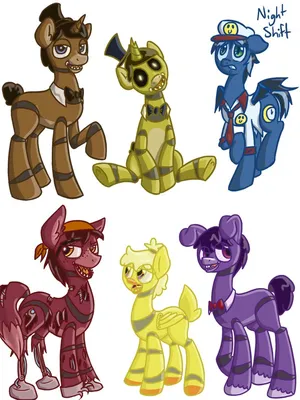 MLP x FNAF by RemonOne -- Fur Affinity [dot] net