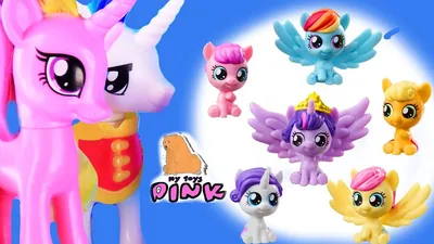 Купить фигурка My little Pony Пони-малышки B1910 B2598, цены на Мегамаркет