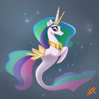 5D Diamond Painting My Little Pony Princess Celestia Kit