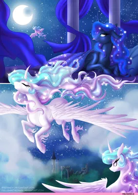 Princess Celestia (Принцесса Селестия) :: Princess Luna (принцесса Луна) ::  royal :: mlp art :: redvais :: my little pony (Мой маленький пони) ::  artist :: фэндомы / картинки, гифки, прикольные комиксы, интересные статьи  по теме.