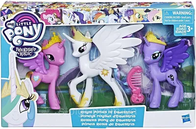 My Little Pony Royal Ponies Май литтл пони принцесса Селестия Луна Каденс  (ID#1186350009), цена: 2099 ₴, купить на 