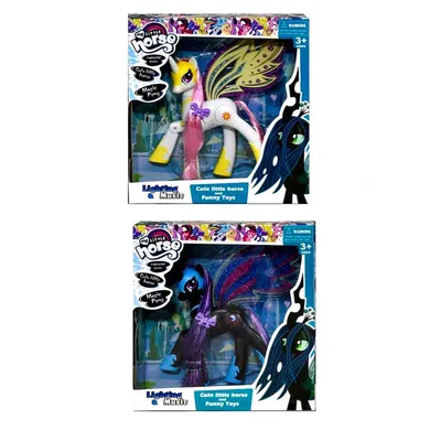 Большой Набор 10 Фигурок Пони 15 см Селестия Луна Каденс и друзья My Little  Pony 10 Ponies Hasbro E2443 ➦ купить в интернет магазине ,  цена 4113 грн.