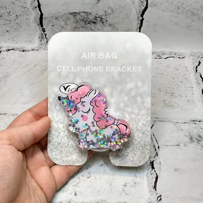 Держатель-подставка "Попсокет" для смартфонов и планшетов 3D POP SOCKET  "Unicorn - Единороги" в ассортименте.