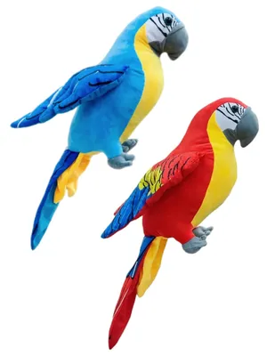 Большой вязанный крючком попугай Ара…» — создано в Шедевруме