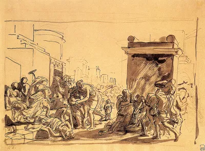 Картина «Последний день Помпеи», 1833, Брюллов