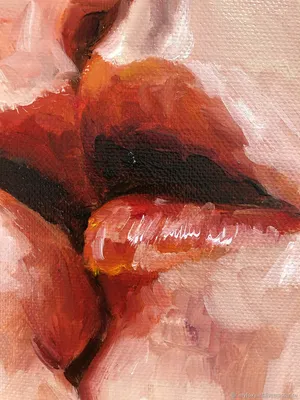 Поцелуй, страсть, картина любовь, картина двое – заказать на Ярмарке  Мастеров – OL69QRU | Картины, Санкт-Петербург