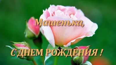 С Днем рождения, Маша: картинки