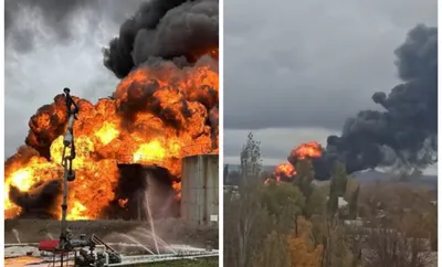 ФОТО и ВИДЕО | Страшный пожар на складе Ozon в Подмосковье: один погибший,  13 пострадавших. Подозревают поджог - Delfi RUS