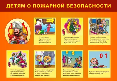 Ребёнок и его безопасность": Картинки "Пожарная безопасность для детей" | Пожарная  безопасность, Школьные плакаты, Дети
