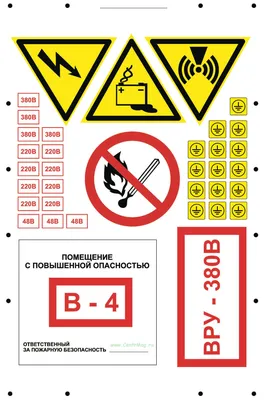 Знаки пожарной безопасности