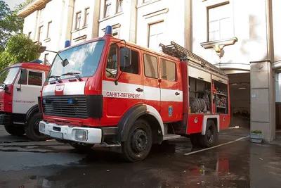 Польские пожарные купили КамАЗ-43118, сделав из него машину для борьбы с  огнем : Новости.