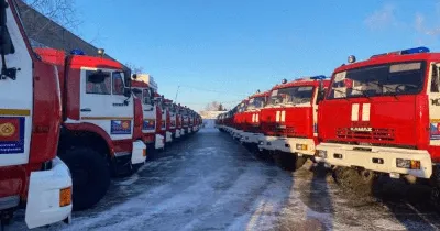 Россия передала Кыргызстану 40 новых пожарных машин - | 