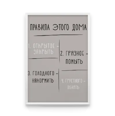 Мотивационный постер на стену - Доставка по Беларуси и России