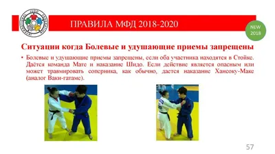 Презентация правил дзюдо на следующий Олимпийский цикл - Федерация борьбы  дзюдо и самбо города Сочи