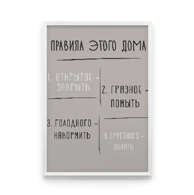 Метрика правила этого дома | Семейные цитаты, Вдохновляющие цитаты,  Правдивые цитаты