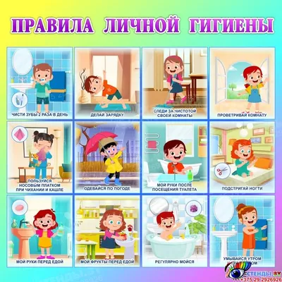 ПРАВИЛА ЛИЧНОЙ ГИГИЕНЫ ДЛЯ ДЕТЕЙ