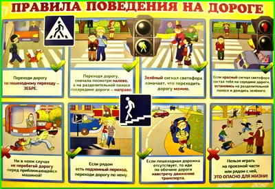 Правила поведения на дороге © Леснянская СШ