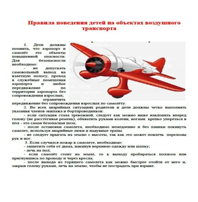 Действия при пожаре в самолете» – Клопицкое сельское поселение Волосовский  район