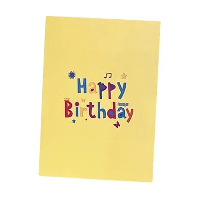 Открытка на день рождения открытка на день рождения креативная праздничная  открытка 3D подарок на день рождения для жены мальчиков Женская | AliExpress