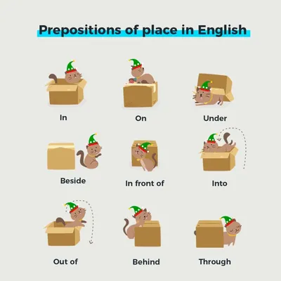 Упражнения на отработку лексики по теме "Предлоги места" | Английский И  Немецкий Язык Для Начинающих