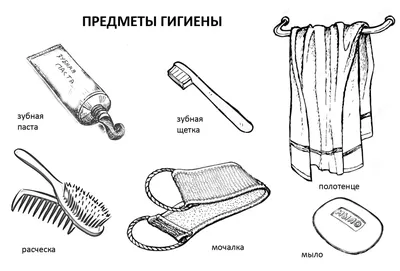 Предметы личной гигиены (для детей младшего возраста) - презентация онлайн