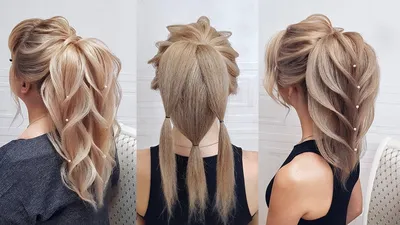 10 Easy hairstyles for long and medium  hairstyles step by step  - YouTube