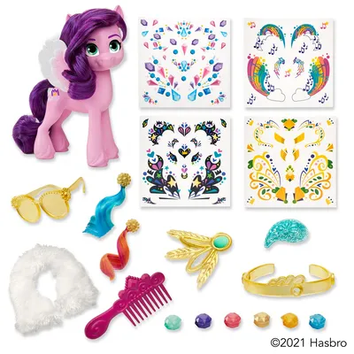 Набор фигурок и аксессуары Пони стильные прически My Little Pony Hasbro,  7.5 см, ассортимент