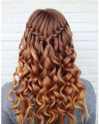 Коса водопад варианты | Hairstyle, Long hair styles, Hair styles