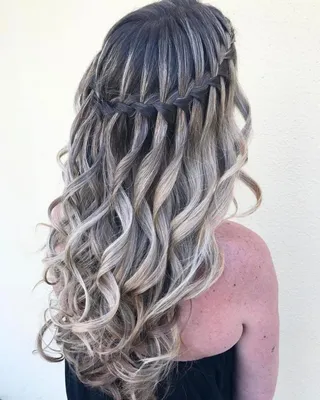 awesome Шикарная прическа водопад — Вдохновляющие фото, техники | Hair  looks, Plaits hairstyles, Hair